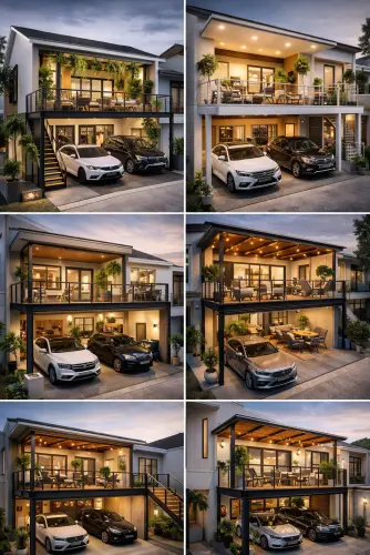 Mezannine Teras Rumah Keren di Sukabumi Utara